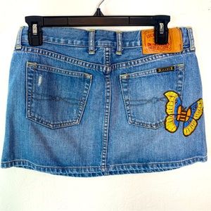 Lucky Brand Denim Skirt vintage mini skirt summer 05’